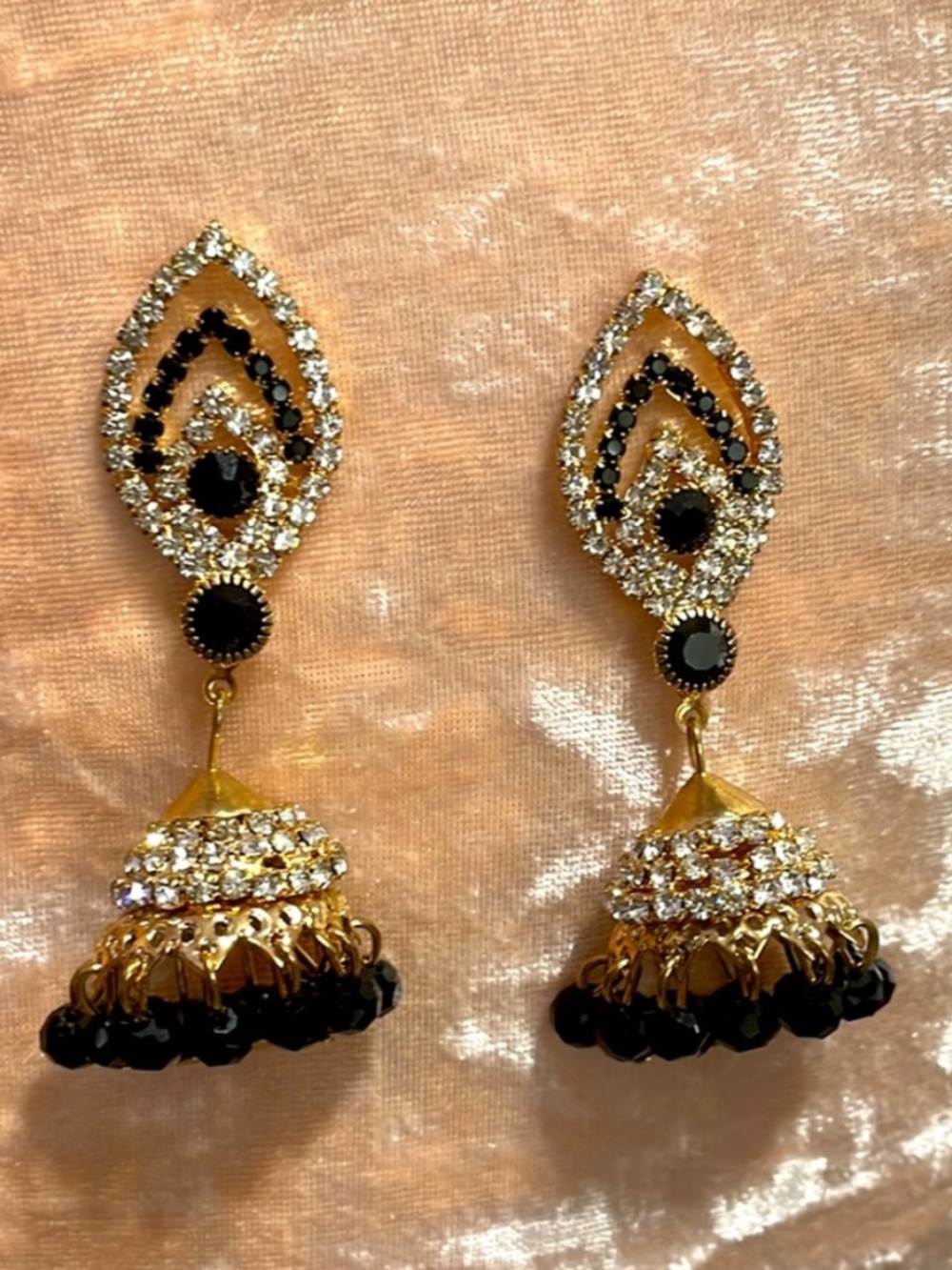 Indian style drop earrings